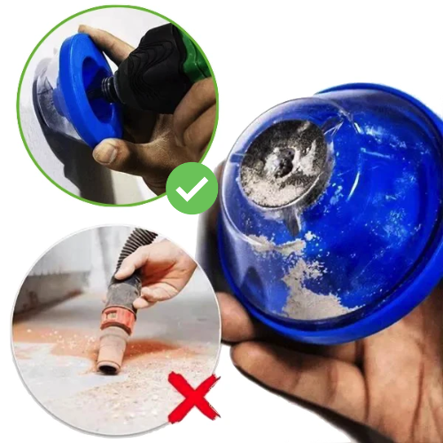 Recolector de Polvo para Taladro 4-10mm - Utensilio indispensable