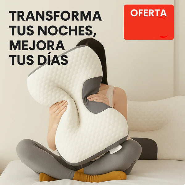 🌙 SweetDreams™ Almohada Cervical