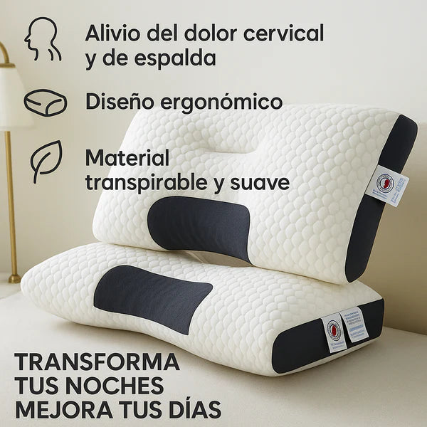 🌙 SweetDreams™ Almohada Cervical
