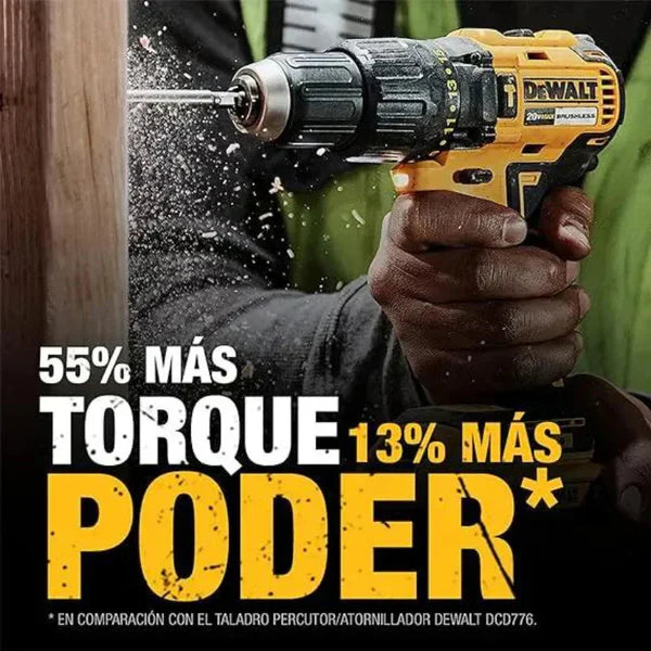 Combo Taladro DeWalt + 2 Baterias + Set de Herramientas 28 Pcs + REGALO SOLO POR HOY: Set de Brocas 7 Pcs de Titanio