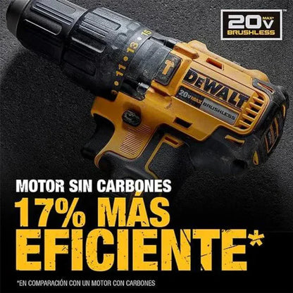Combo Taladro DeWalt + 2 Baterias + Set de Herramientas 28 Pcs + REGALO SOLO POR HOY: Set de Brocas 7 Pcs de Titanio