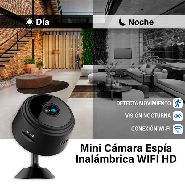 Mini Cámara De Seguridad Espía A9, Inalámbrica