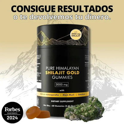 Gomitas de Shilajit GOLD  - (60 Gomitas)