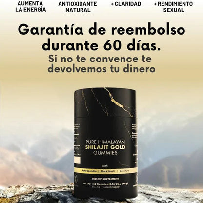 Gomitas de Shilajit GOLD  - (60 Gomitas)